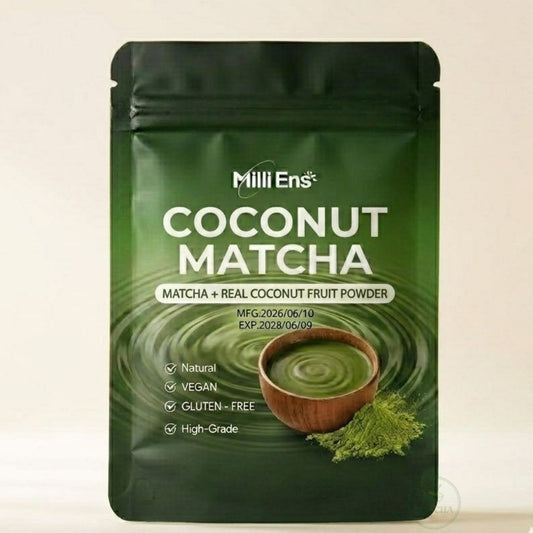 Coconut matcha powder 100g pouch by Matcha.BD