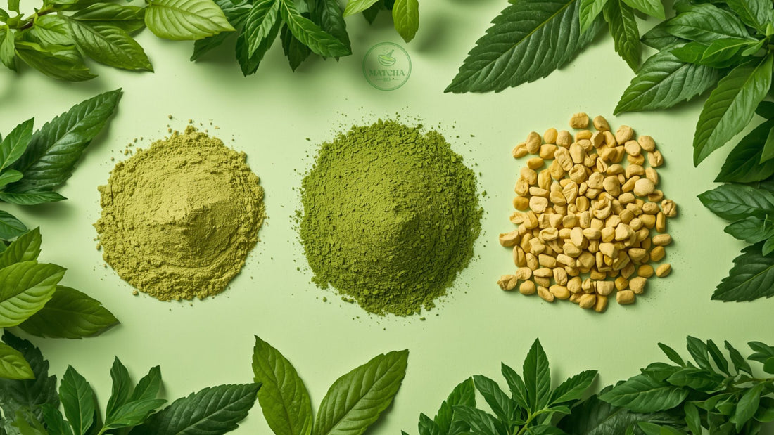 Maca vs Matcha vs Moringa