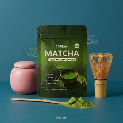 COMBO with 5A Premium Matcha Tea