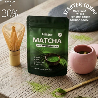 COMBO with 5A Premium Matcha