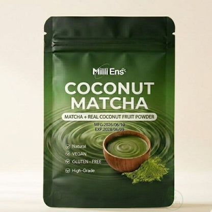 Coconut matcha powder 100g pouch by Matcha.BD