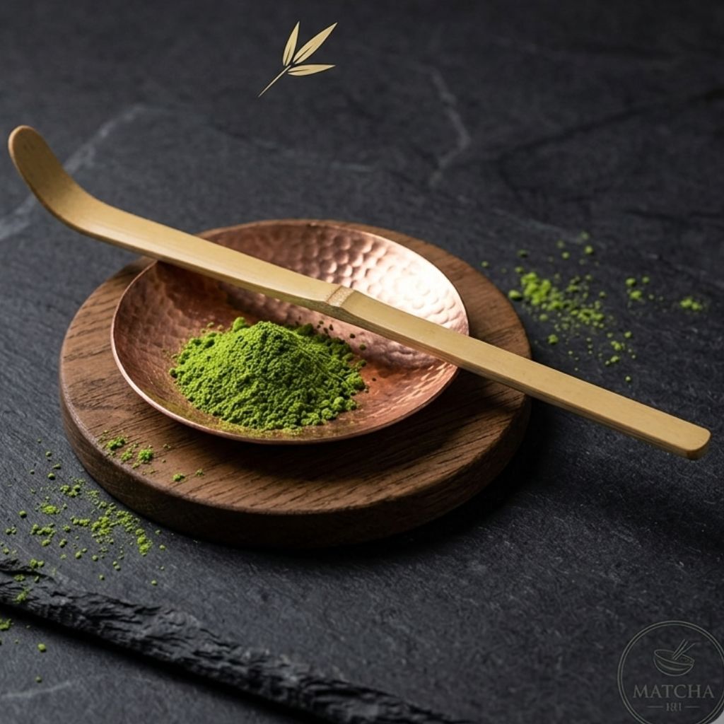 Japanese Bamboo Chashaku Spoon