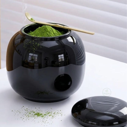 Ceramic Airtight Matcha Storage Jar