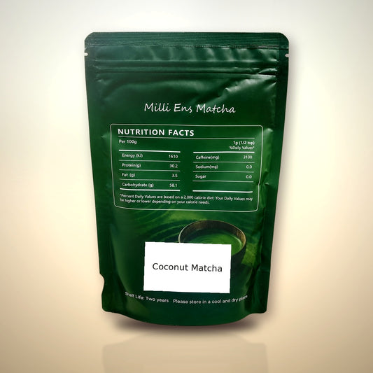 Matcha with Coconut Flavour