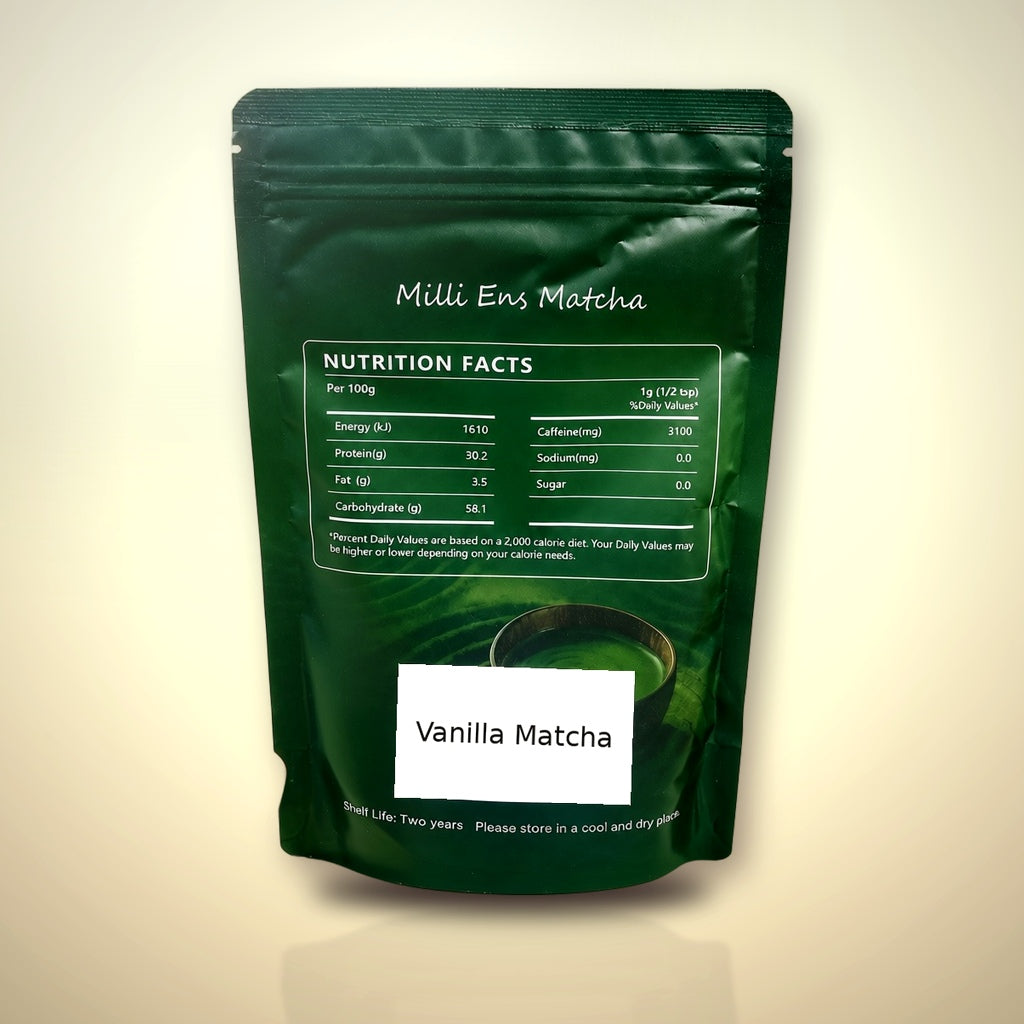 Matcha with Vanilla Flavour