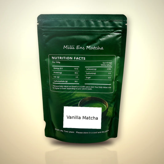 Matcha with Vanilla Flavour