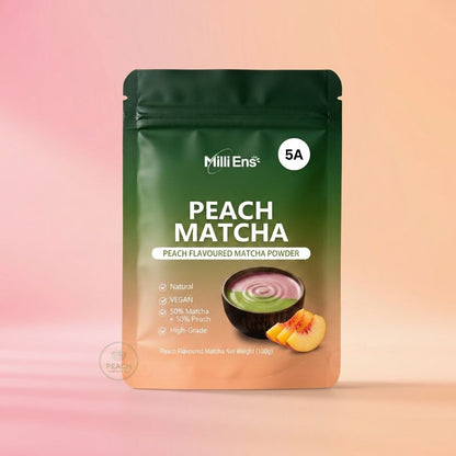 Peach Flavoured Matcha