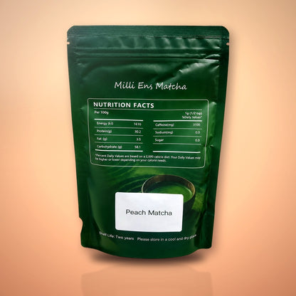 Peach Flavoured Matcha in BD