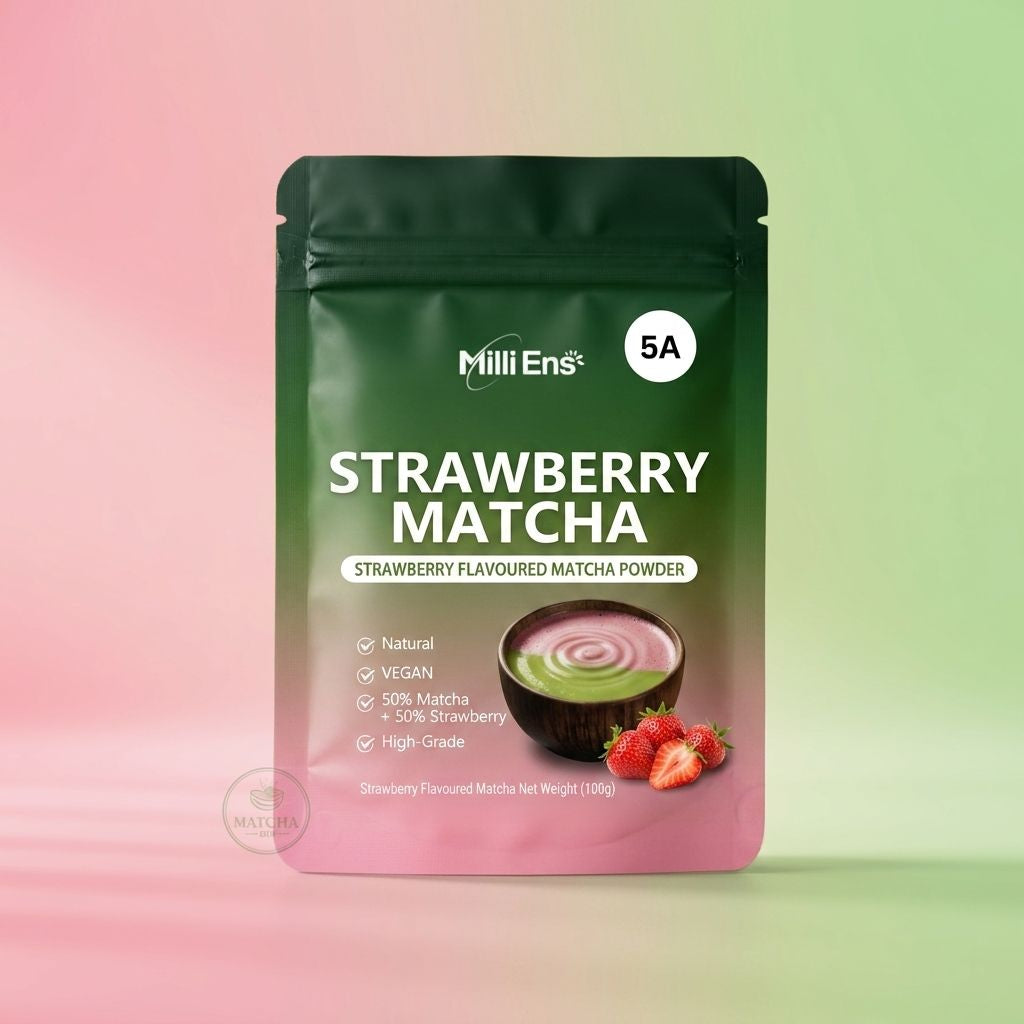 Strawberry Flavoured Matcha