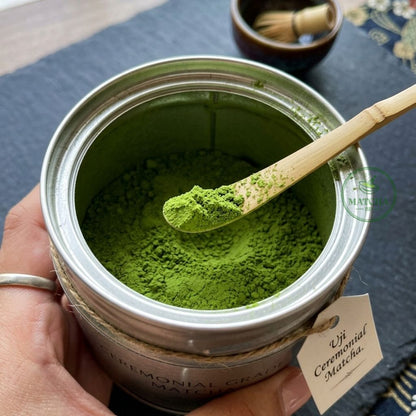 Uji 1 Matcha - Japanese Top Ceremonial Grade (30g Tin Can Bottle)