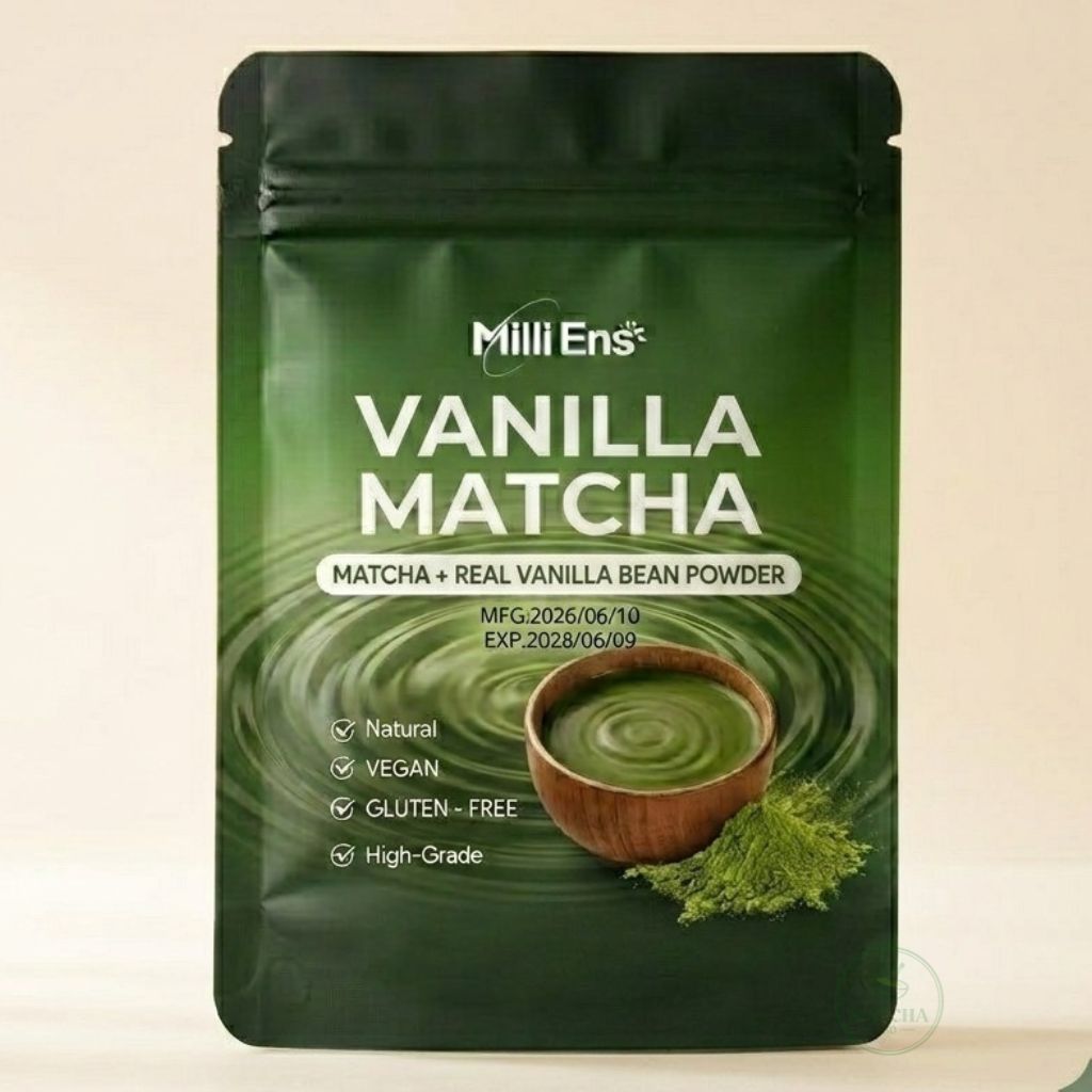Vanilla matcha powder